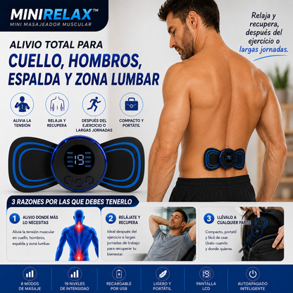 MiniRelax™ - Promo Mini Masajeador Muscular 2x1