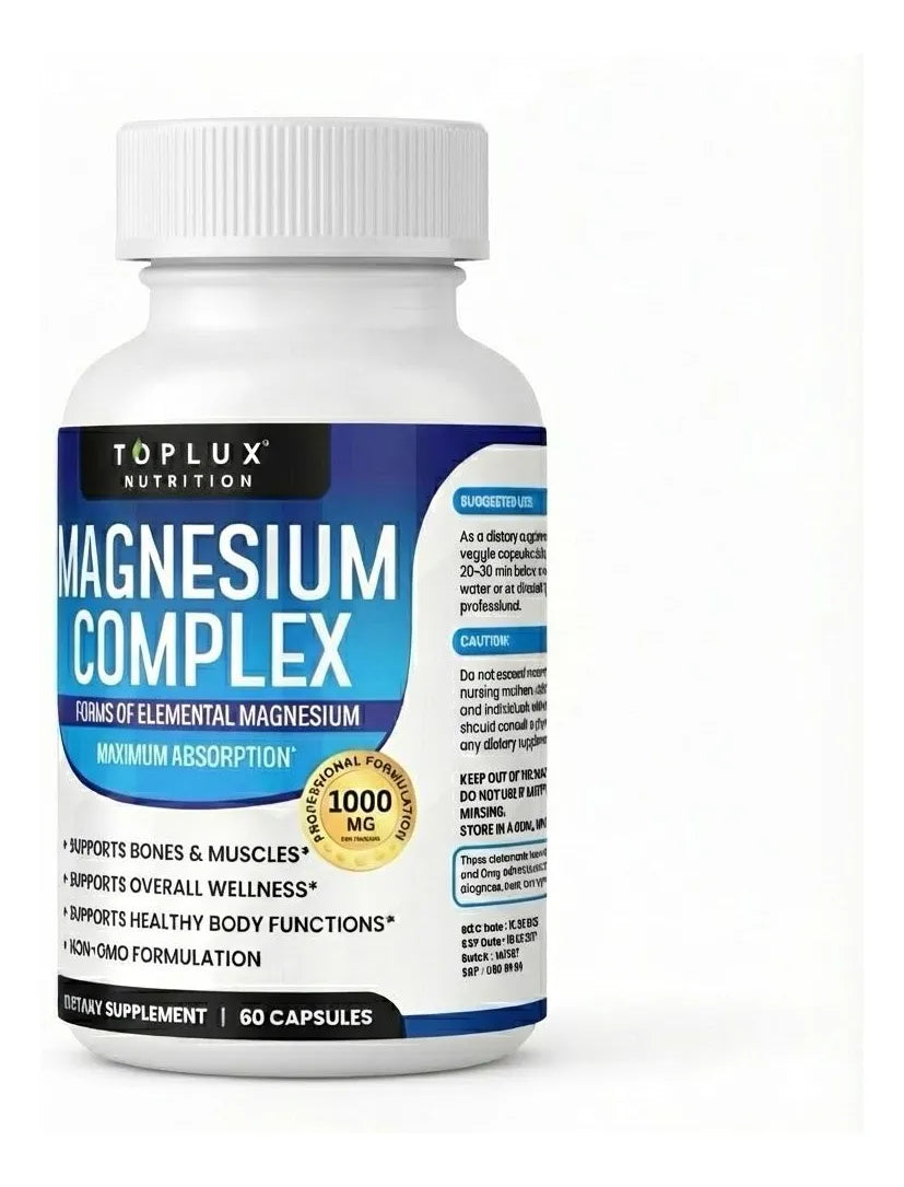 Magnesium Complex™ – El Magnesio Más Completo del Mercado
