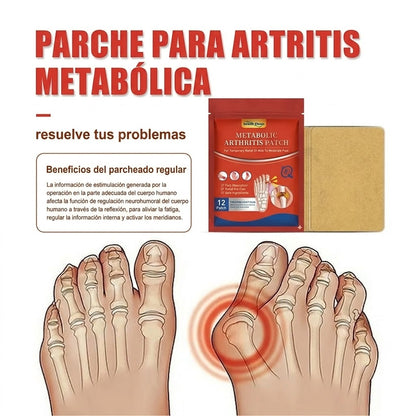Metabolic Arthritis Patch™ – Calma el Dolor de Artritis y Gota