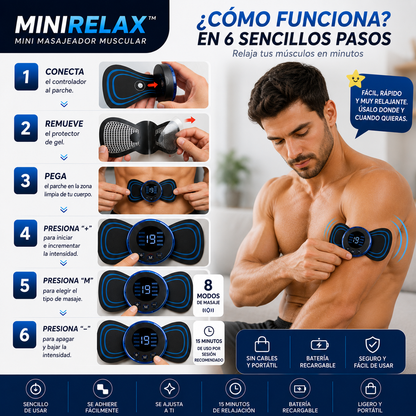 MiniRelax™ - Promo Mini Masajeador Muscular 2x1