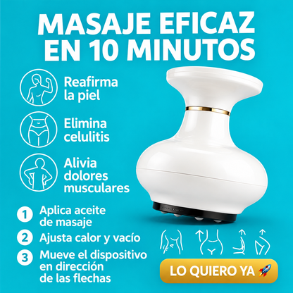 Ventosa Eléctrica Anti-Celulítica Anti-Dolores