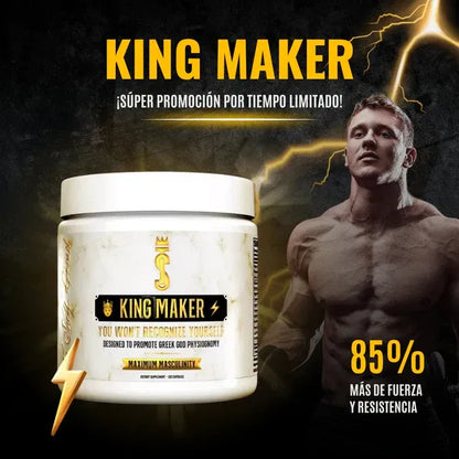 King Maker™ – Potencia tu Testosterona y Masa Muscular