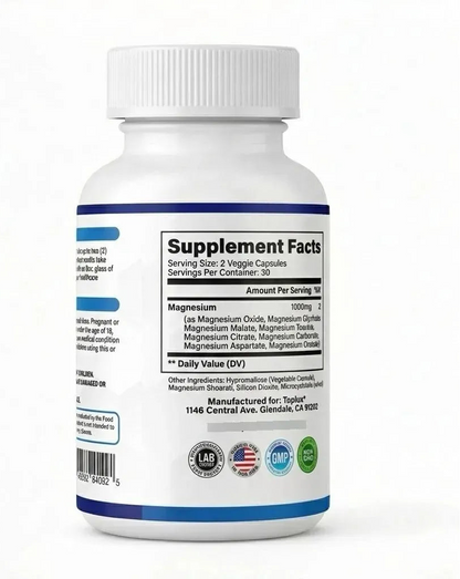 Magnesium Complex™ – El Magnesio Más Completo del Mercado