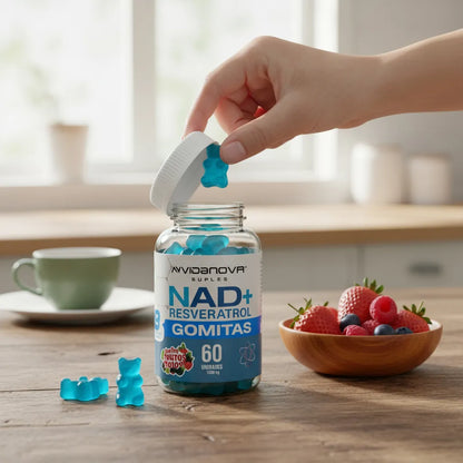 NAD + Resveratrol™ – Revierte el Envejecimiento Celular