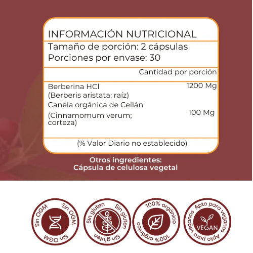 Berberine+™ – Controla tu Peso y Azúcar