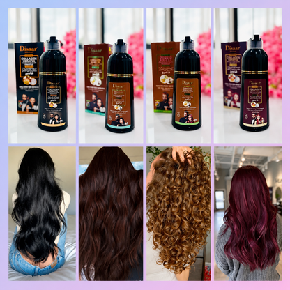 Disaar™ - SHAMPOO TINTE CUBRE CANAS