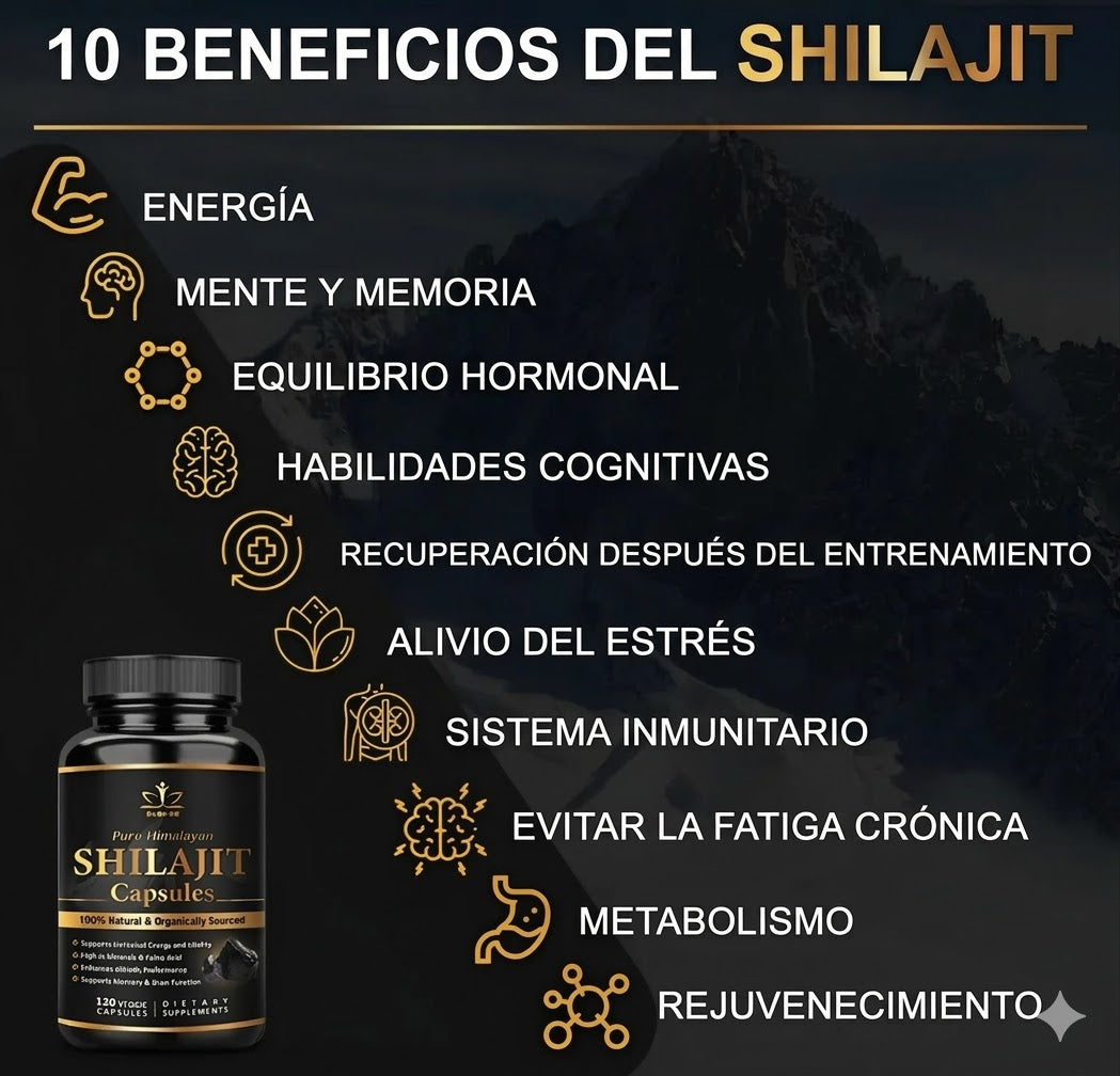 Pure Himalayan Shilajit™ – Energía y Vitalidad Total