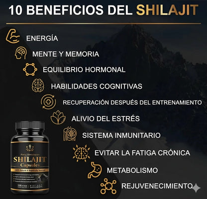 Pure Himalayan Shilajit™ – Energía y Vitalidad Total