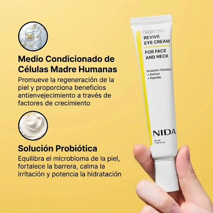 Crema Revive NIDA Corea (ojos, rostro y cuello)