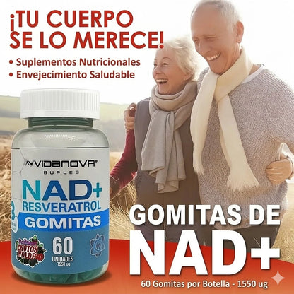 NAD + Resveratrol™ – Revierte el Envejecimiento Celular