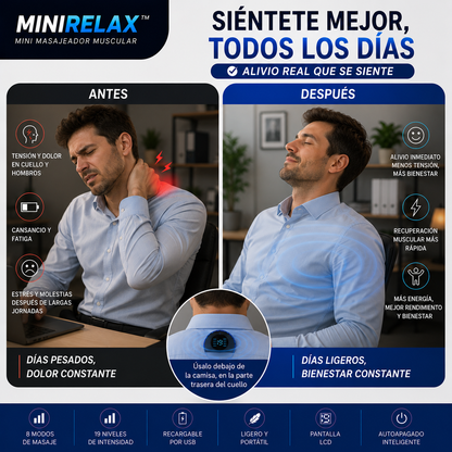 MiniRelax™ - Promo Mini Masajeador Muscular 2x1