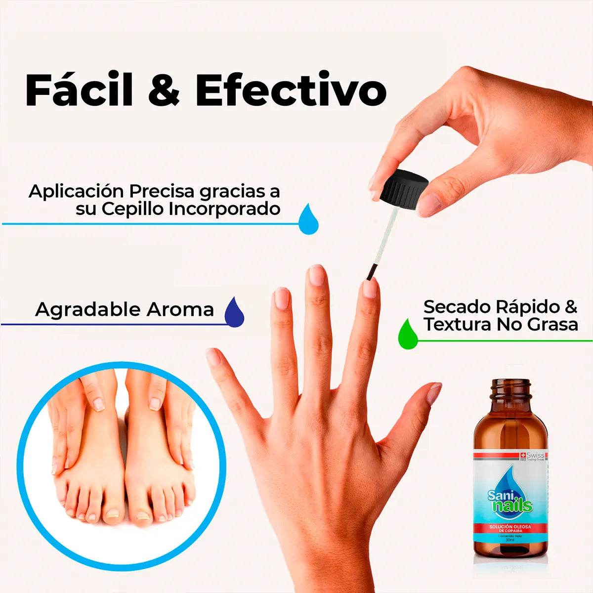 Sani Nails™ – Elimina el Hongo de las Uñas