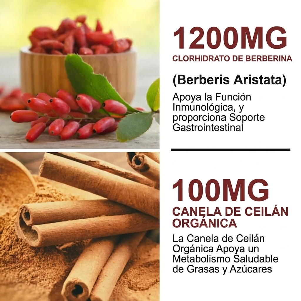 Berberine+™ – Controla tu Peso y Azúcar