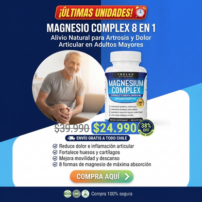 Magnesium Complex™ – El Magnesio Más Completo del Mercado
